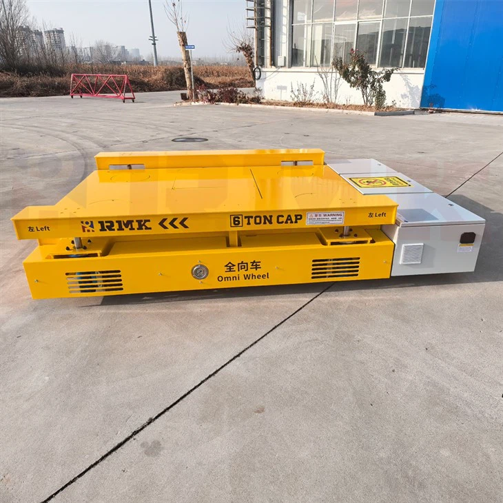 6T সিমেন্ট ট্যাঙ্ক ট্র্যাকলেস পরিবহন প্ল্যাটফর্ম