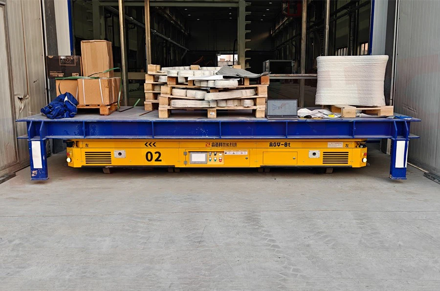 Self propelled electric transfer trolley Self propelled electric transfer trolley